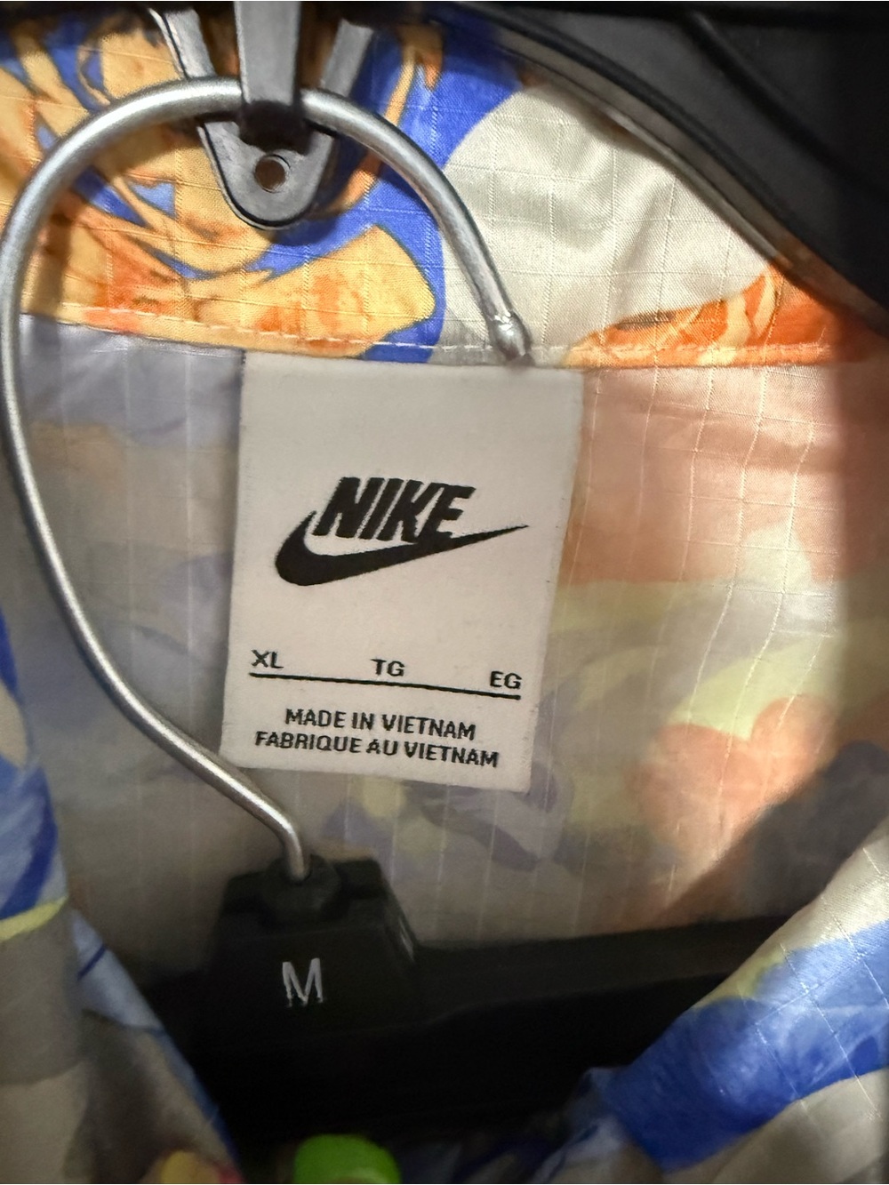 Nike Floral Track Jacket & Joggers - Blue, Orange, White - Picture 2 of 8